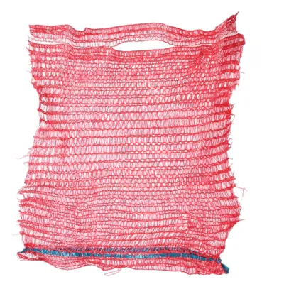 Sac plasa cu maner 270x350mm tip Raschel pentru legume 5Kg rosu - imagine 2