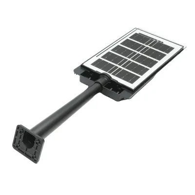 Lampa solara LED 100W, 6500K, 187lm cu panou solar 3W, baterie LiFePO4 3.2V/3Ah, brat prindere 250mm IP65 Breckner Germany - imagine 5
