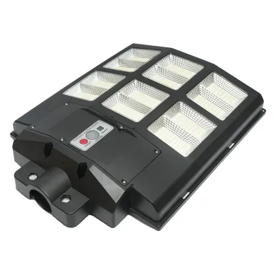 Lampa solara LED 600W cu panou solar 18W, baterie LiFePO4 15000mAh, 6500K, 2090lm, senzor de miscare, telecomanda IP65 Breckner Germany - imagine 5