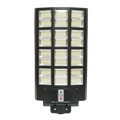 Lampa solara LED iluminat stradal 1200W, 6500K, IP65 cu panou solar senzor de miscare telecomanda Breckner Germany - imagine 3