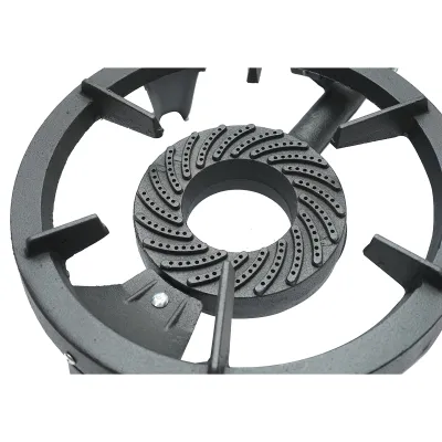 Pirostrie, arzator pe gaz din fonta cu 3 picioare 330x110mm - imagine 2