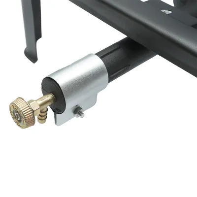 Pirostrie, arzator pe gaz patrat cu 4 picioare 400x400x106mm - imagine 4