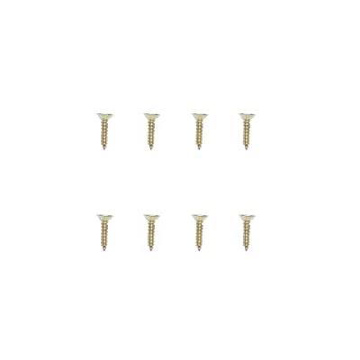 Set 2 balamale mobilier, ascunsa 50x36mm, zincat cu suruburi - imagine 4