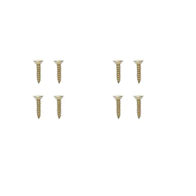 Set 2 balamale mobilier, ascunsa 25x24mm, zincat cu suruburi - imagine 4