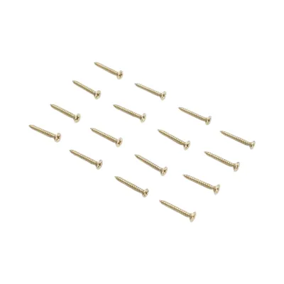 Set 2 balamale mobilier tip fluture 100x70mm, otel zincat auriu, suruburi incluse - imagine 7