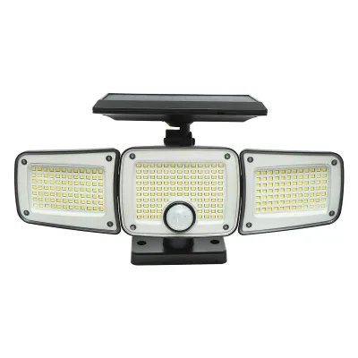 Lampa LED 30W cu panou solar 1.8W/5.5V, baterie 2400mAh, senzor de miscare si telecomanda IP65 Breckner Germany - imagine 5
