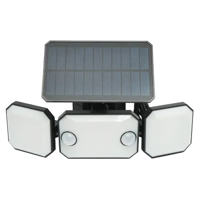 Lampa LED cu panou solar 1.8W/5.5V, baterie 2000mAh, senzor de miscare si telecomanda IP65 Breckner Germany - imagine 2