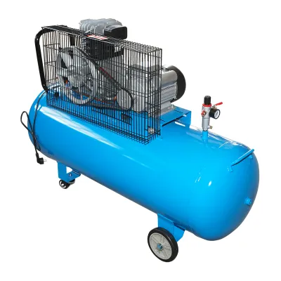 Compresor aer 220V, 200L putere 2.2kW/3CP presiune maxima 8 Bar, debit 250L/min Breckner Germany - imagine 5