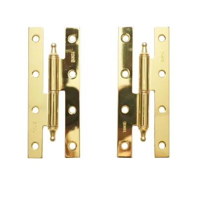Set 2 balamale bronz pentru usa, stanga 140x55mm