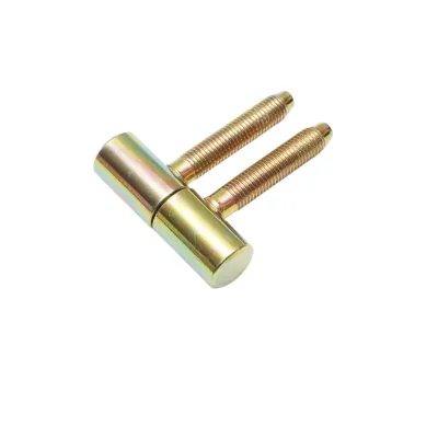  Balama cilindrica cu 2 tije 16X52mm, zincat galben - imagine 4
