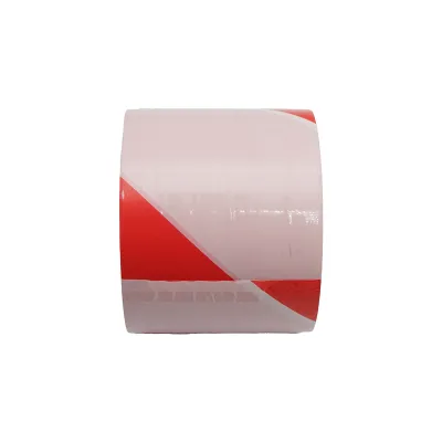Banda delimitare si semnalizare rosu/alb 75mmx50m - imagine 3