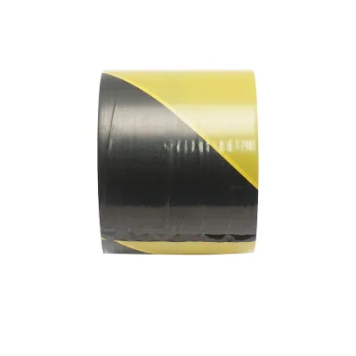 Banda delimitare si semnalizare galben/negru 75mm x 50m - imagine 3