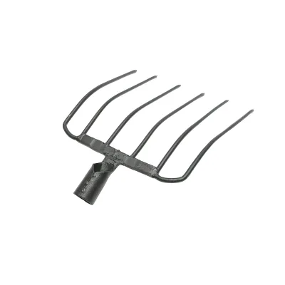 Furca din metal cu 6 coarne - imagine 3