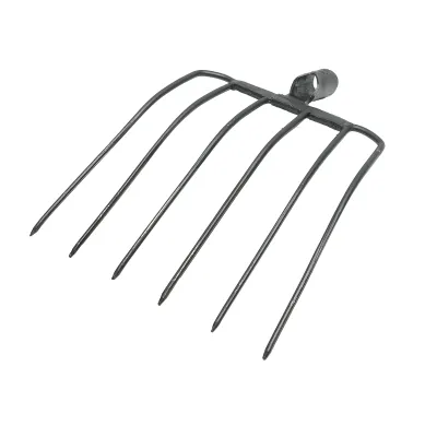 Furca din metal cu 6 coarne - imagine 2