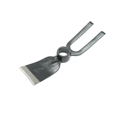 Sapa din metal forjat cu 2 coarne - imagine 3