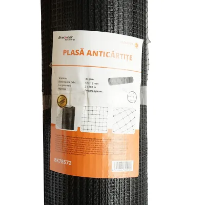 Plasa anti cartita 40g, 2x200m cu ochi 12x12mm Breckner Germany - imagine 2