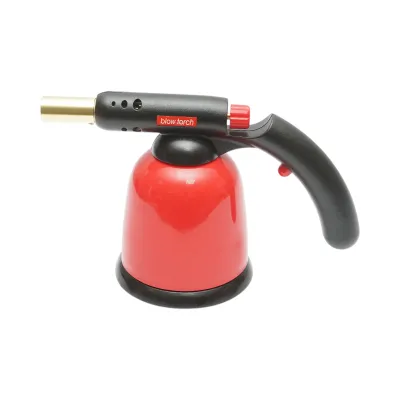 Lampa arzator cu gaz pentru lipit, aprindere electrica tip Piezo, butelie 190g - imagine 2