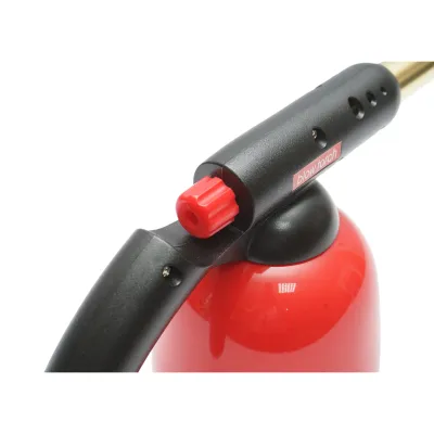 Lampa arzator cu gaz pentru lipit, aprindere electrica tip Piezo, butelie 190g - imagine 6