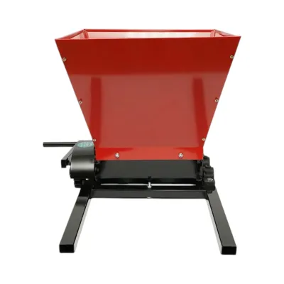 Zdrobitor struguri manual, capacitate maruntire 180 kg/h, cuva 25l Breckner Germany - imagine 3