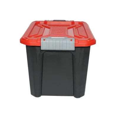 Cutie, lada depozitare heavy duty 18L cu capac, rosie 385x295x260mm Breckner Germany - imagine 2