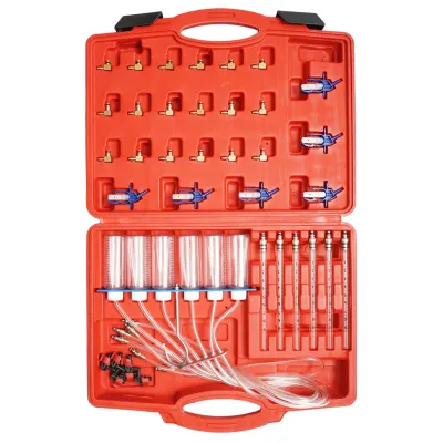 Trusa tester diagnostic tur-retur injectoare common rail Bosch, Denso, Delphi, Siemens si set debitmetre pentru motoare diesel Breckner Germany - imagine 3