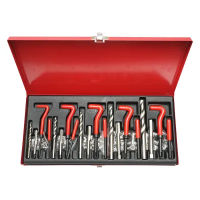 Trusa reparat filete M5, M6, M8, M10, M12 131 piese Breckner Germany - imagine 3