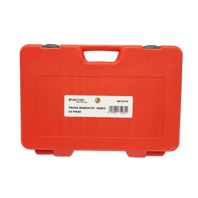 Trusa extractoare pentru demontat aparate radio/navigatie auto 52 piese Breckner Germany - imagine 2