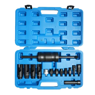 Trusa extractor cu ciocan pentru injectoare blocate 14 piese Breckner Germany - imagine 3