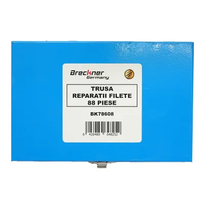 Trusa reparat filete M6, M8, M10 88 piese Breckner Germany - imagine 2