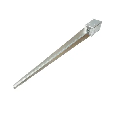 Suport stalp tip tarus 71x71x900mm, otel zincat, galvanizat