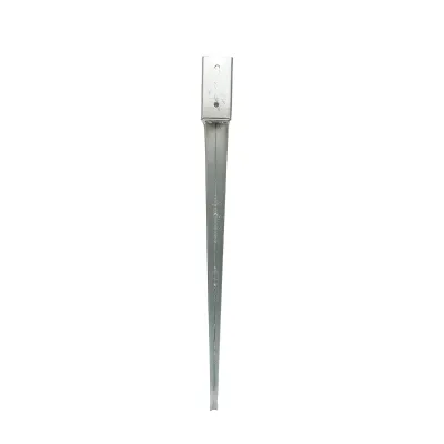 Suport stalp tip tarus 71x71x900mm, otel zincat, galvanizat - imagine 5