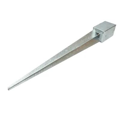 Suport stalp tip tarus 91x91x900mm, otel zincat, galvanizat