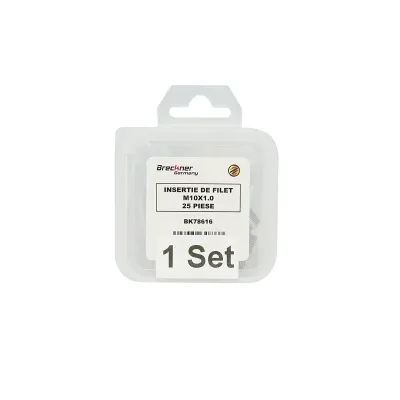 Insertie spiralata pentru reparat filete M10x1.0mm 25 piese Breckner Germany - imagine 4