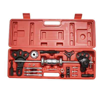 Trusa extractor butuc si rulment cu ciocan culisant 20 piese Breckner Germany - imagine 2