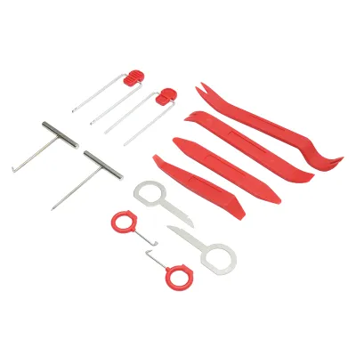 Set 12 instrumente pentru demontare radio, tapiterie, interior auto Breckner Germany