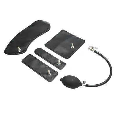 Set 4 perne aer cu pompa manuala Breckner Germany