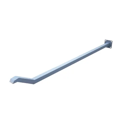 Lampa LED iluminat stradal 40W, 220V, IP65, 5000K, inaltime stalp 3.5m Breckner Germany - imagine 8