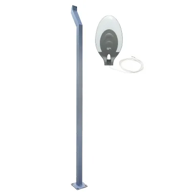 Lampa LED iluminat stradal 40W, 220V, IP65, 5000K, inaltime stalp 3.5m Breckner Germany - imagine 4