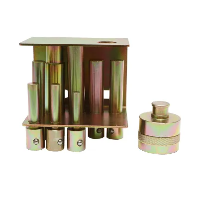 Set adaptori pini pentru presa hidraulica 9 piese - imagine 2