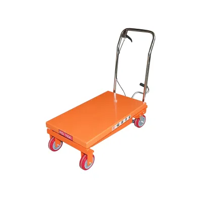 Masa de lucru hidraulica mobila 370-1000mm, sarcina maxima 750Kg - imagine 3