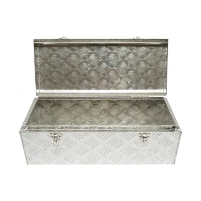 Cutie, lada depozitare din aluminiu 58x28x24cm - imagine 2