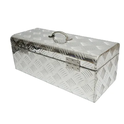 Cutie, lada depozitare din aluminiu 58x28x24cm - imagine 3