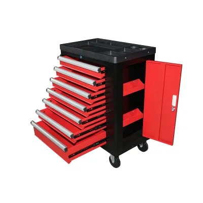 Dulap carucior pentru scule metalic cu 7 sertare 765x460x850mm - imagine 3