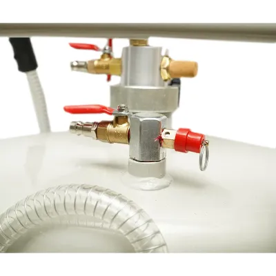Recuperator de ulei 80L cu aspirare si sistem de golire pneumatic Breckner Germany - imagine 9