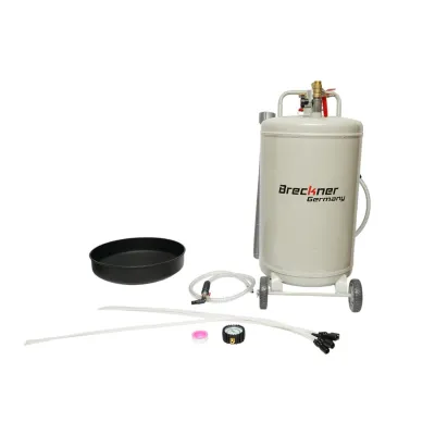 Recuperator de ulei 80L cu aspirare si sistem de golire pneumatic Breckner Germany - imagine 2