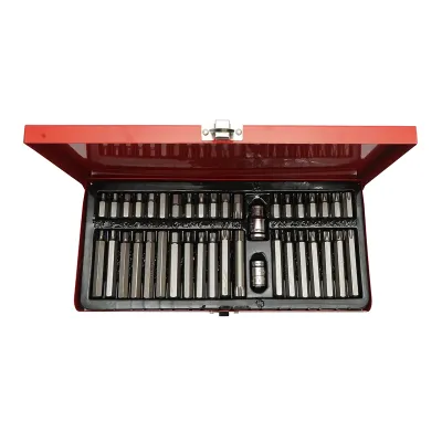 Trusa chei biti imbus hex, torx si spline 40 piese Cr-V Breckner Germany - imagine 3