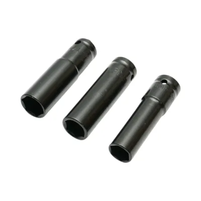 Trusa chei tubulare de impact lungi 8-24mm, patrat 1/2 inch Cr-V 10 piese Breckner Germany - imagine 4