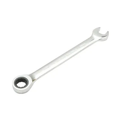 Trusa chei combinate fixe si inelare cu clichet 8-19mm 7 piese Cr-V Breckner Germany - imagine 6