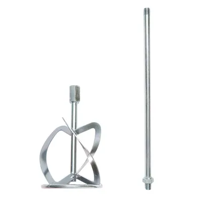 Paleta, amestecator vopsea, adeziv, mortar cu tija 580x120mm, filet M14 Breckner Germany - imagine 2