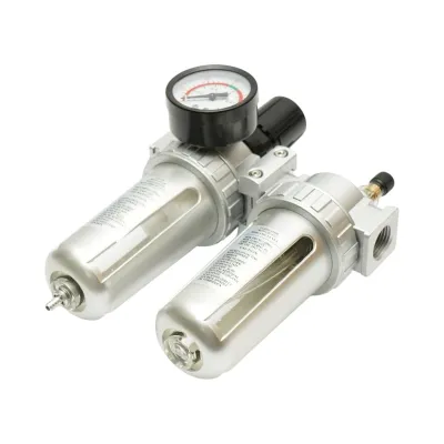 Filtru aer si ungator cu regulator de presiune max. 1 MPa, racord 1/2 inch - imagine 5